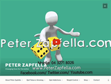 Tablet Screenshot of peterzapfella.com